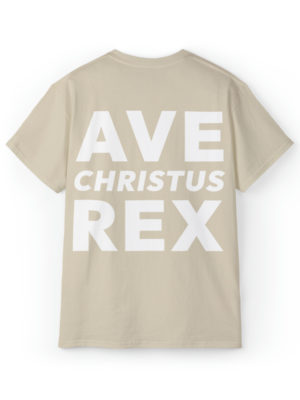 T-shirt ave christus rex sable
